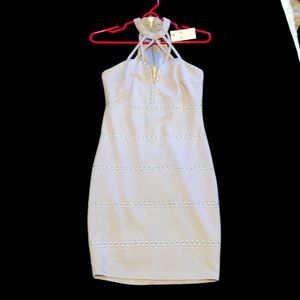 Silver studded mini dress BRAND NEW, NEVER WORN
